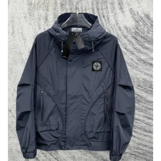 Stone Island 68-15 Navy Hooded Jacket
