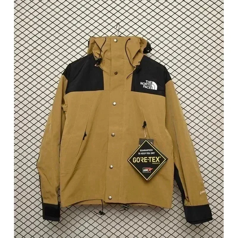 The North Face Mountain Jacket Tan/Black Parka