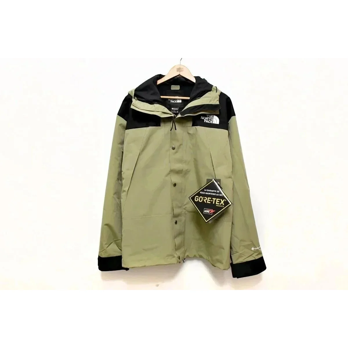 The North Face Expedition Swirl Olive Green Jacket