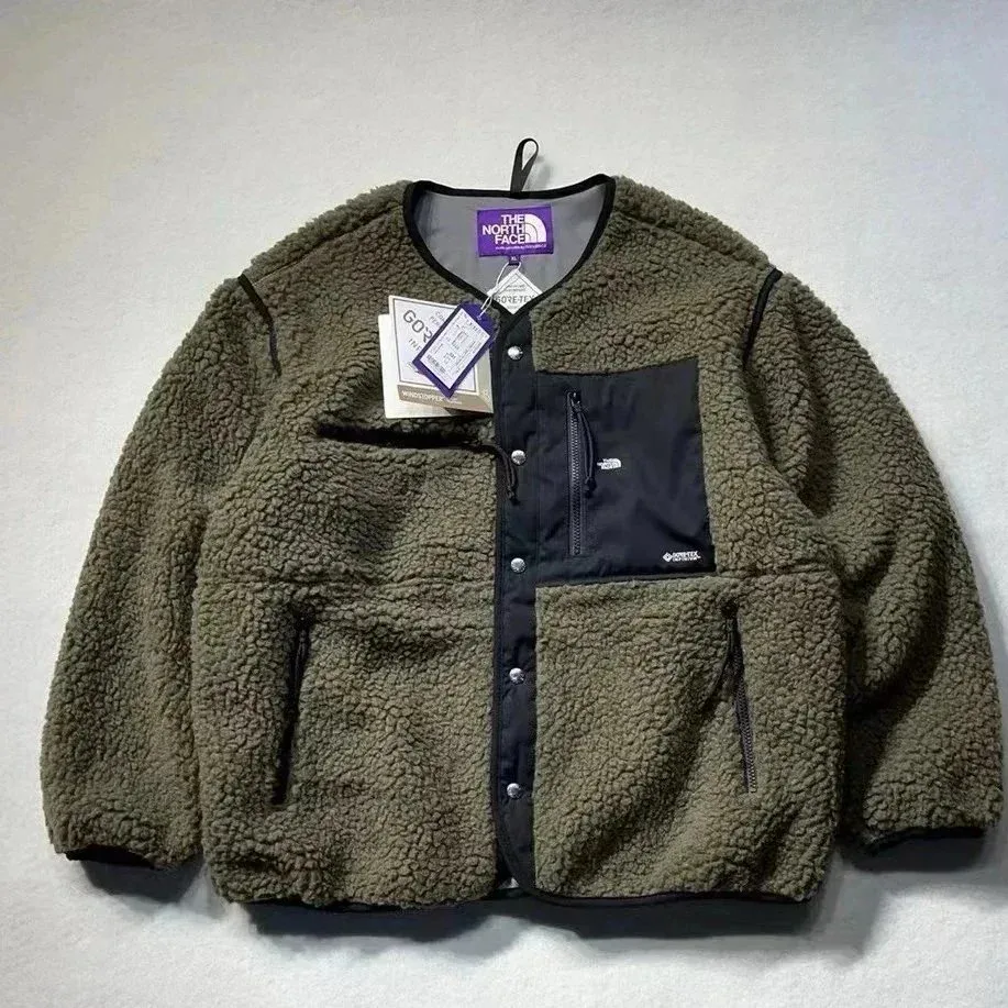 The North Face Nuptse Green Parka