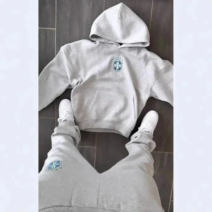 17 Grey Hoodie Sweatshirt