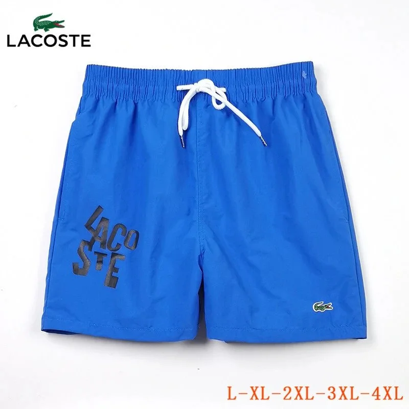 Lacoste Blue Shorts with Crocodile Logo