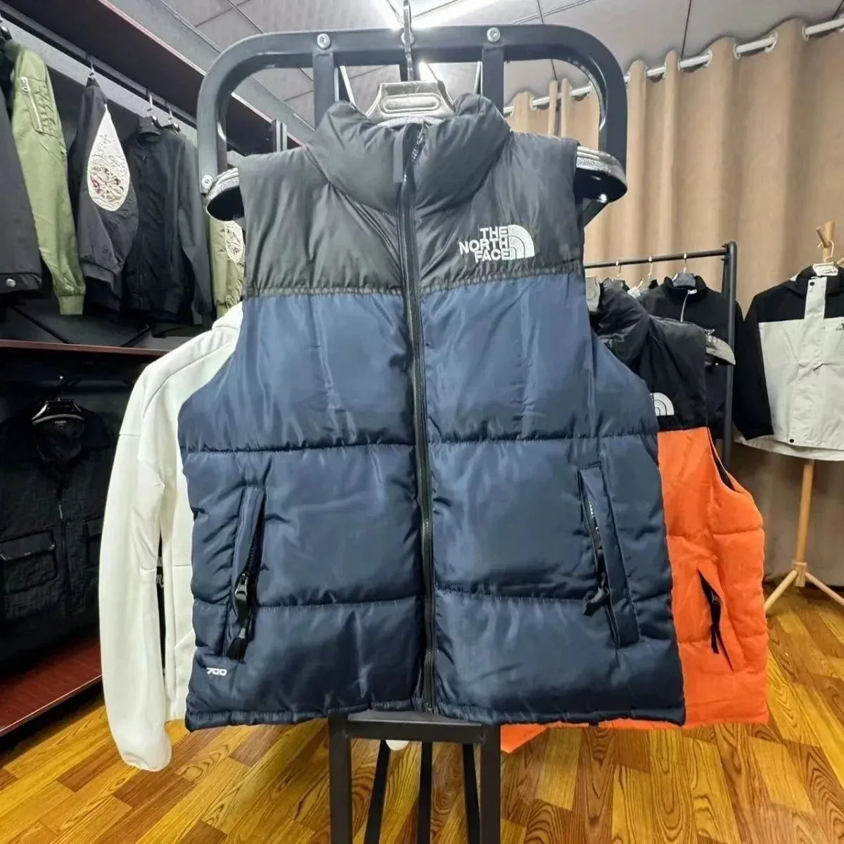 The North Face Nuptse Blue Vest