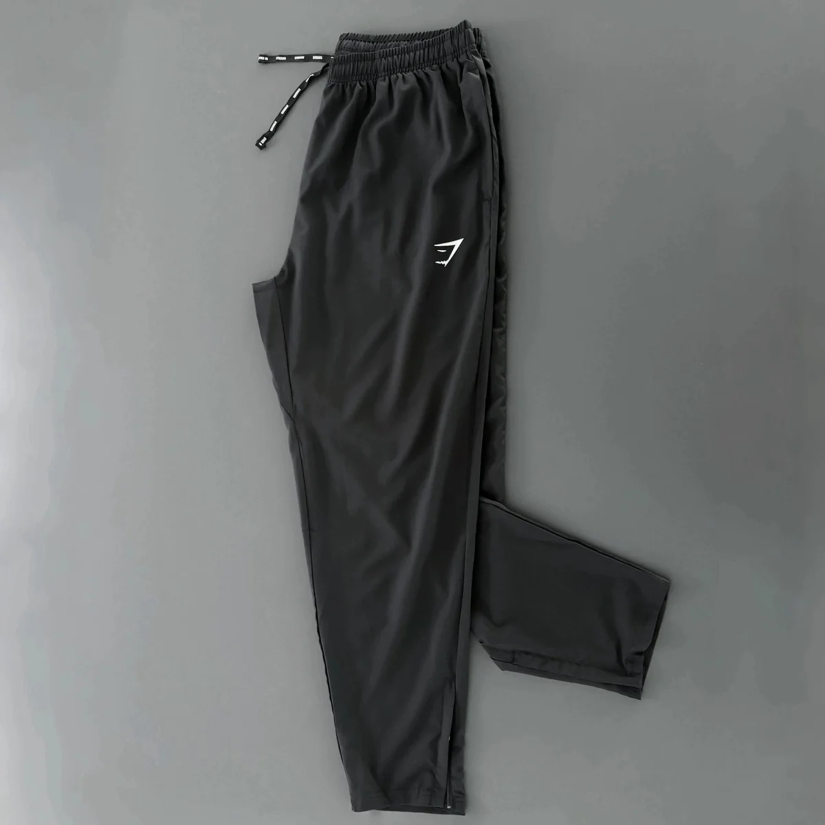 Black Gymshark Logo Track Pants