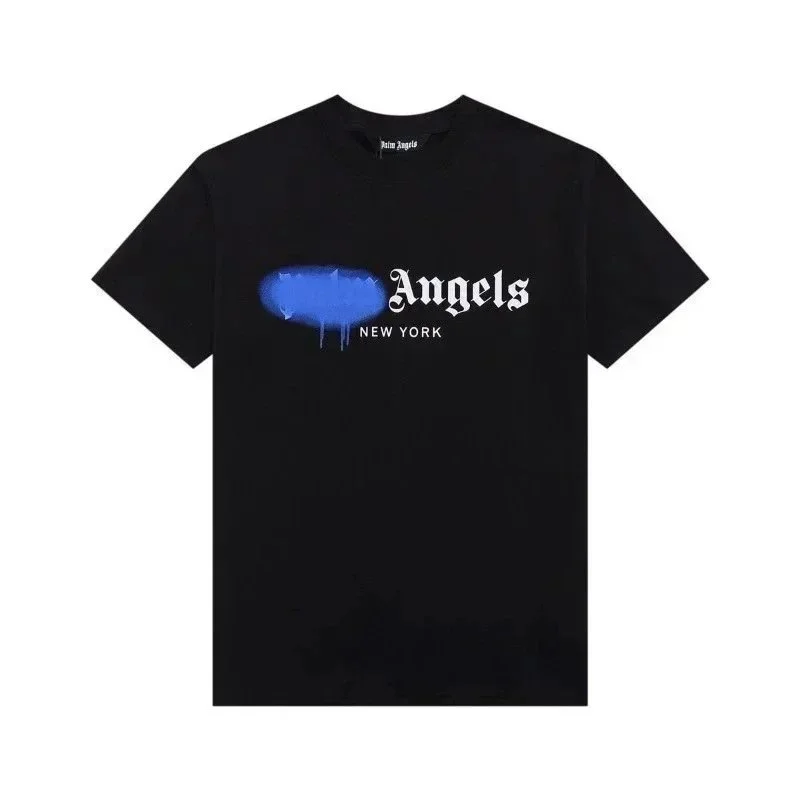 Palm Angels Angels New York Black T-Shirt