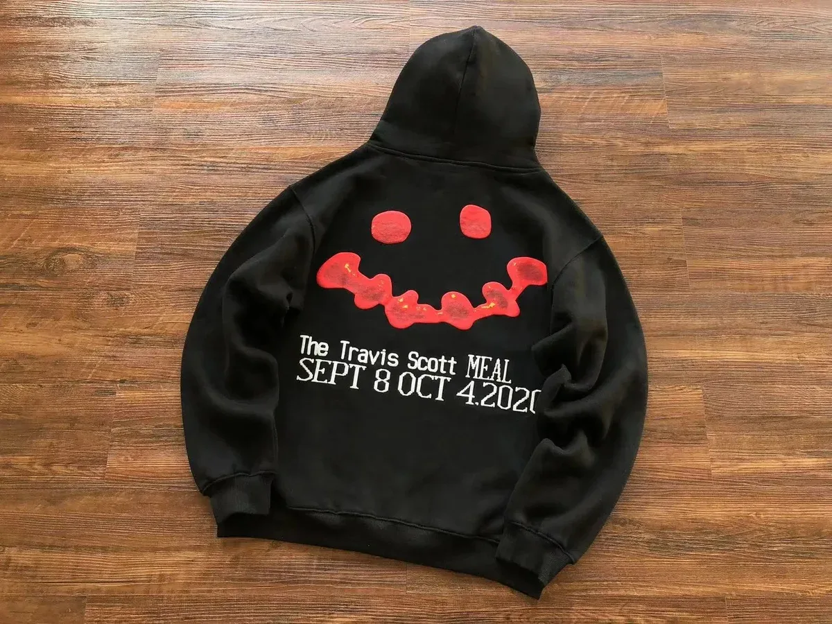 Travis Scott The Meal Black Hoodie