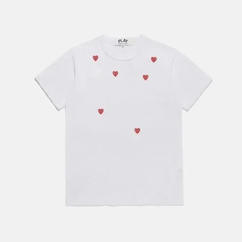 Comme des Garçons Play Heart T-Shirt White