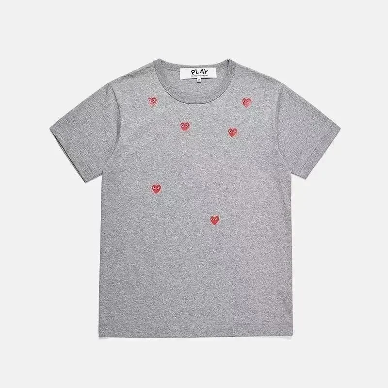 Comme des Garçons Play Heart T-Shirt Grey