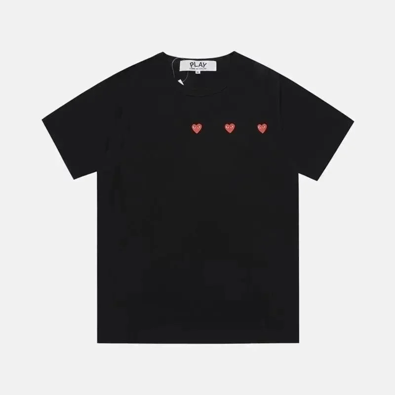 Comme des Garçons Play Heart T-Shirt Black