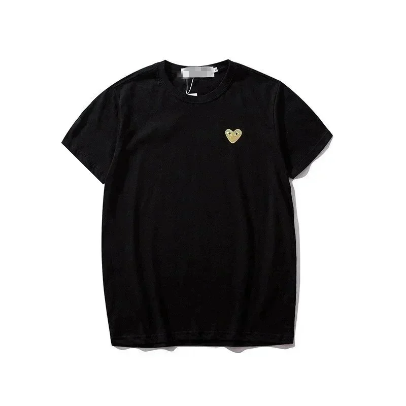 Comme des Garçons Heart Logo Black T-Shirt