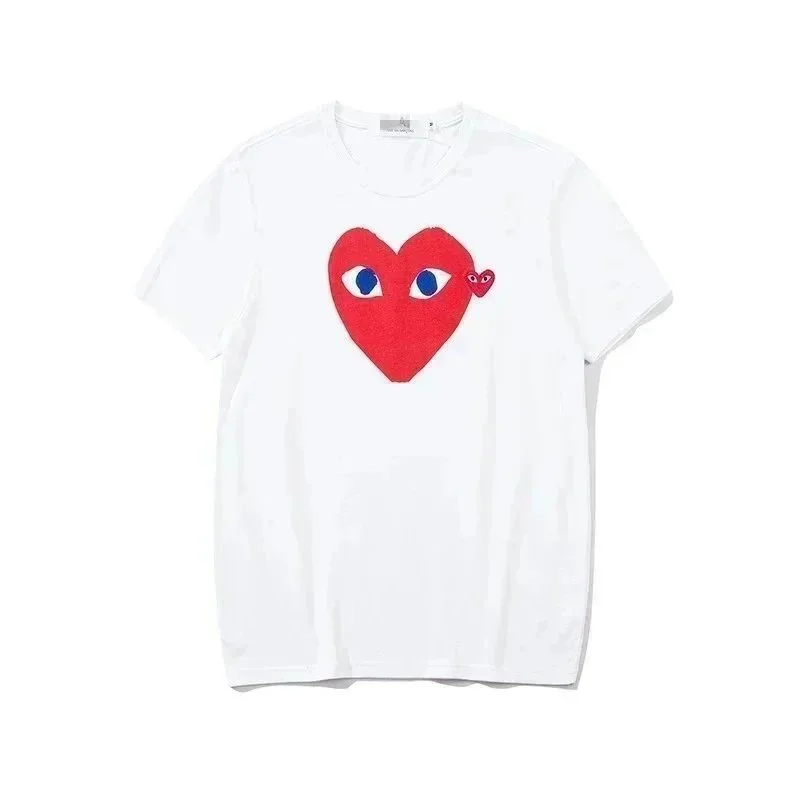Comme des Garçons Heart T-Shirt White/Red
