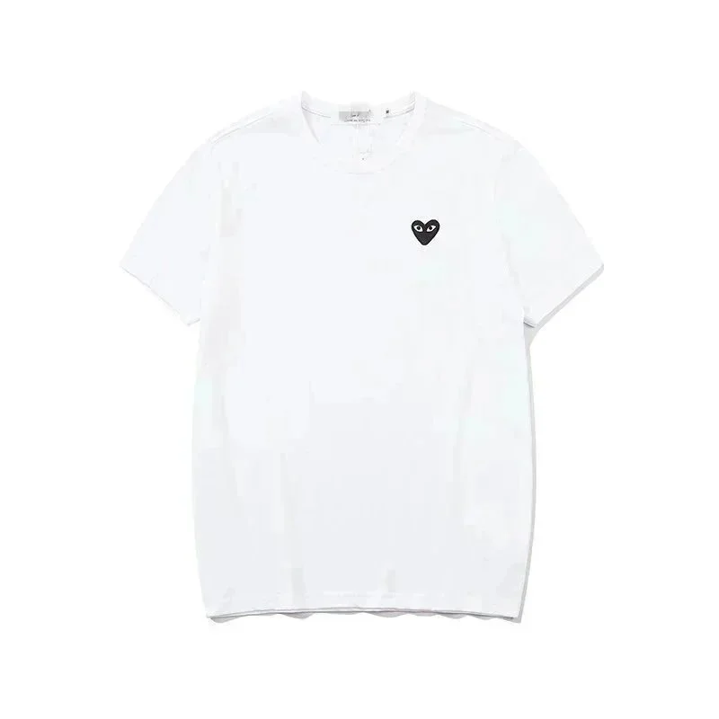 Comme des Garçons White Heart Logo T-Shirt
