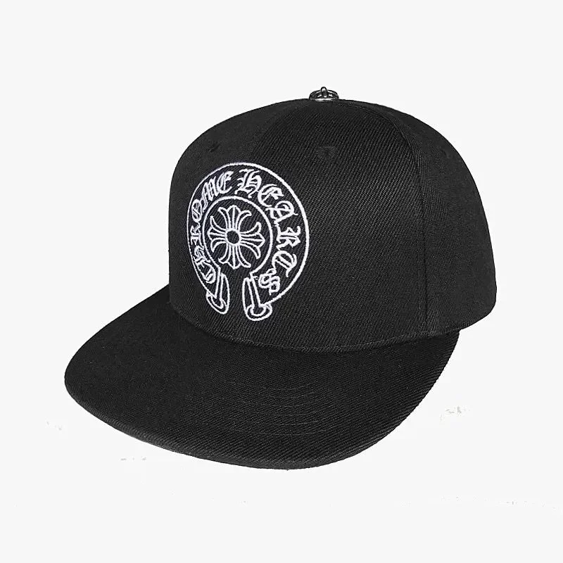 Chrome Hearts CH Cross Black Snapback Cap