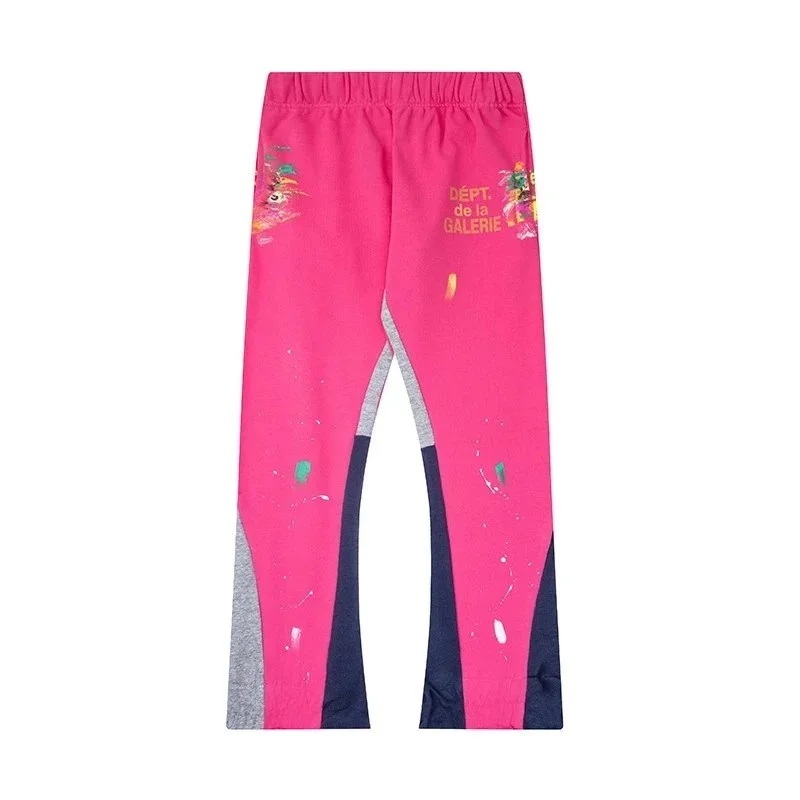 Gallery Dept. Dept De La Galerie Pink Painted Pants