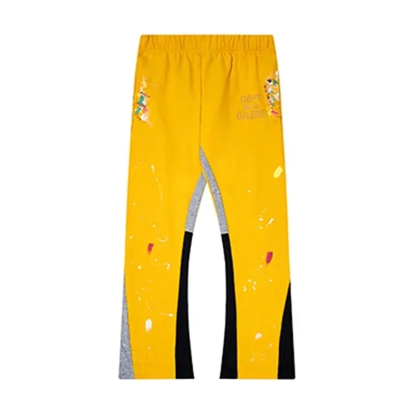Gallery Dept. Art That Kills Yellow Paint Splatter Pants