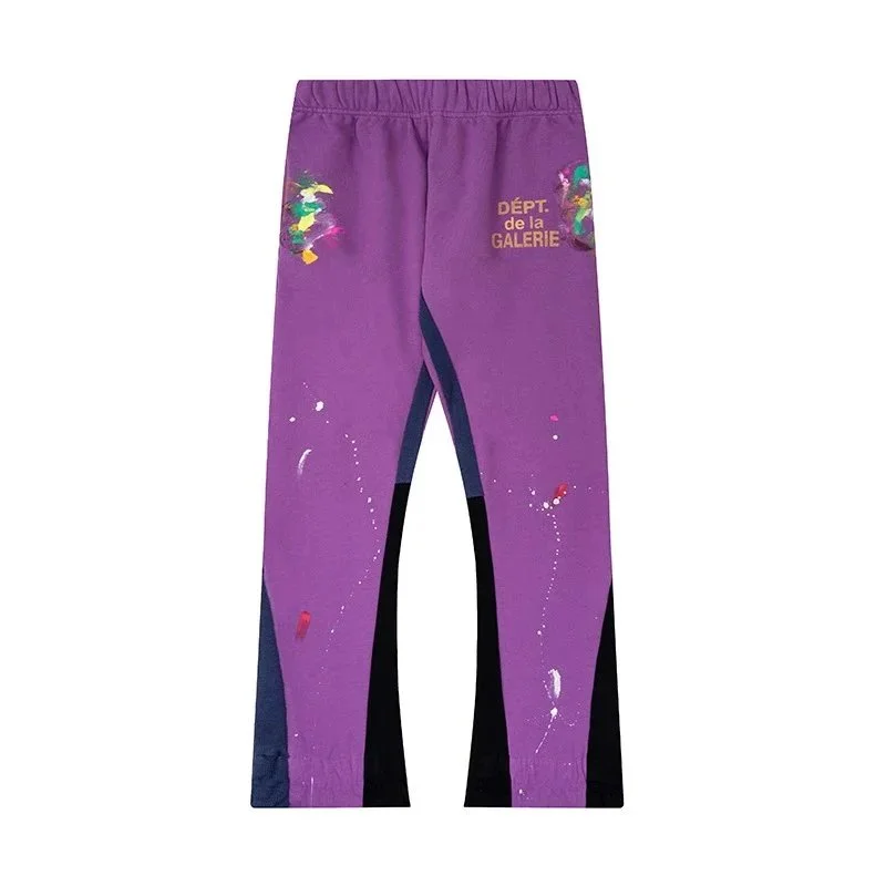 Gallery Dept. Dept De La Galerie Purple Painted Pants