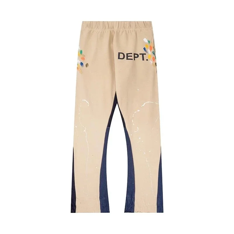 Gallery Dept. Dept De La Galerie Beige Painted Pants