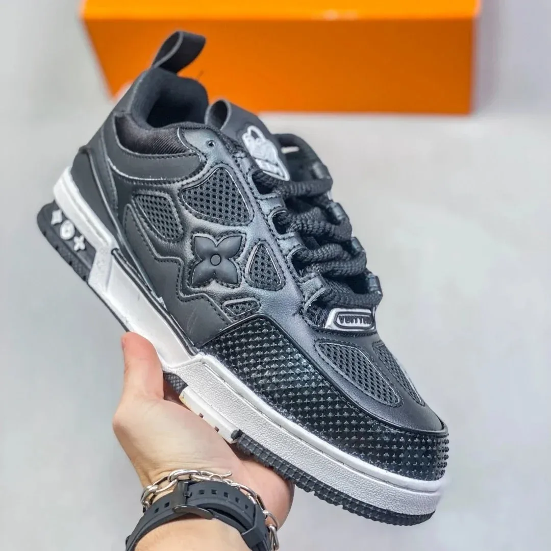 Louis Vuitton LV Trainer Black Triple Black Sneakers
