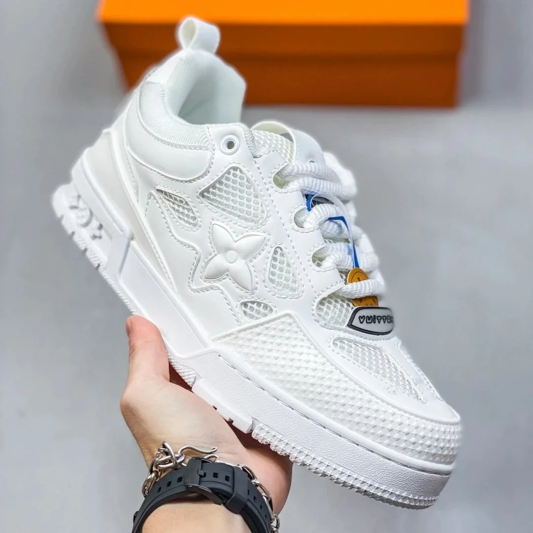Louis Vuitton LV Trainer White Sneakers