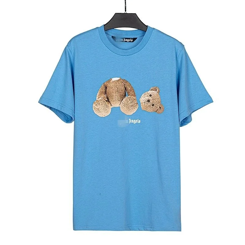 Palm Angels Bear Blue T-Shirt
