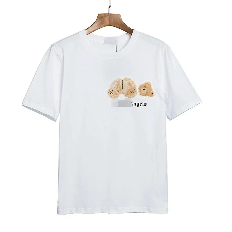 Palm Angels Bear Print White T-Shirt