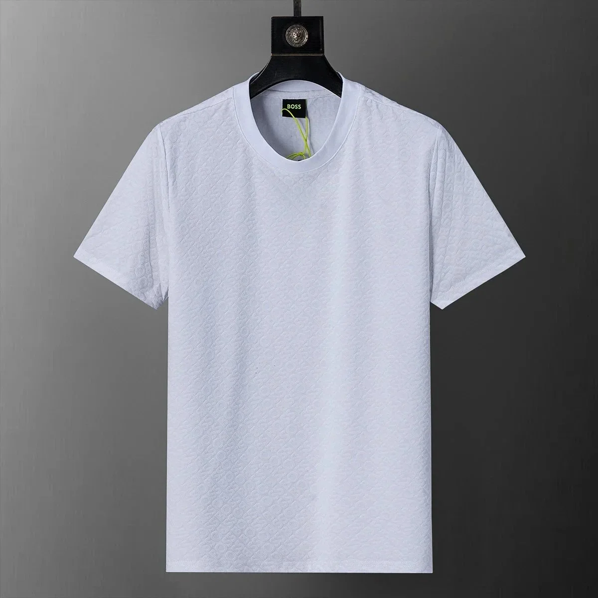 Hugo Boss White Embossed Logo T-Shirt