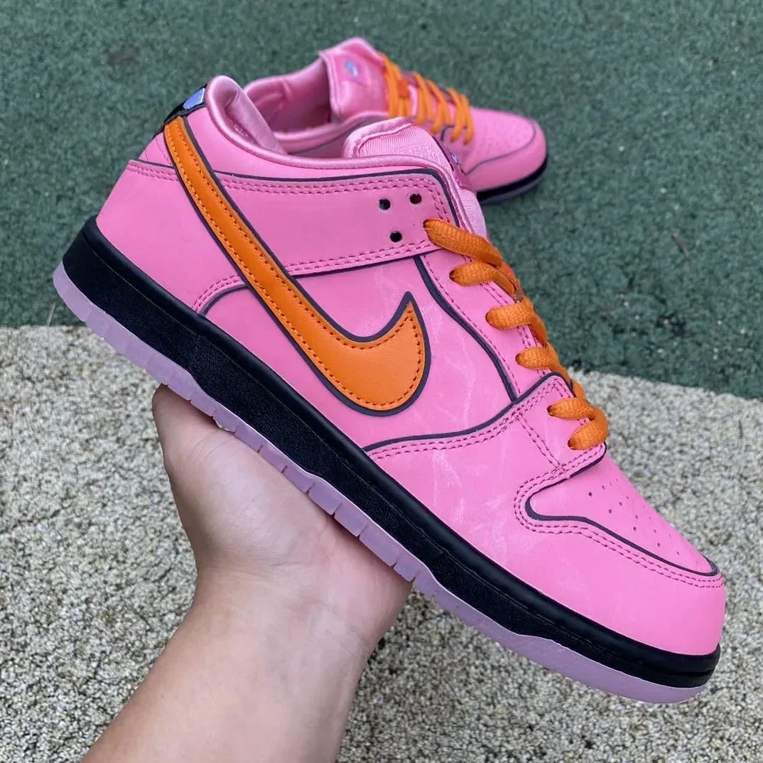 Nike Dunk Low Pink Orange Sneakers