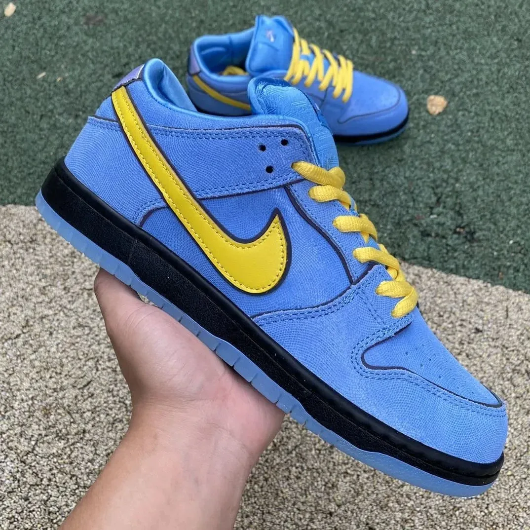 Nike Dunk Low University Blue Yellow Sneakers