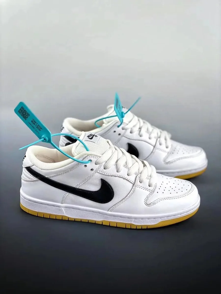 Nike Dunk Low Sail/Black Yellow Sneakers
