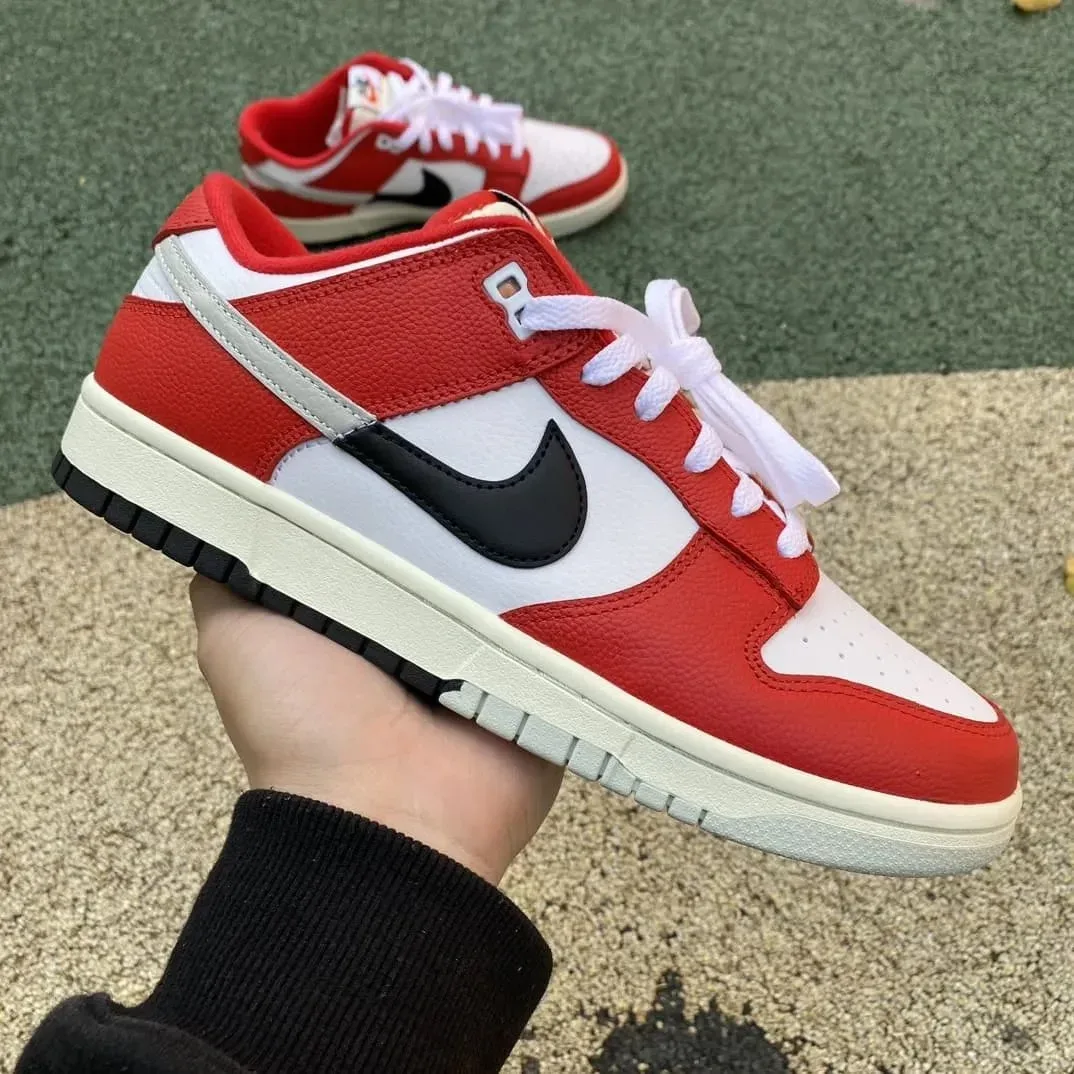 Nike Dunk Low Chicago Red White Black Sneakers