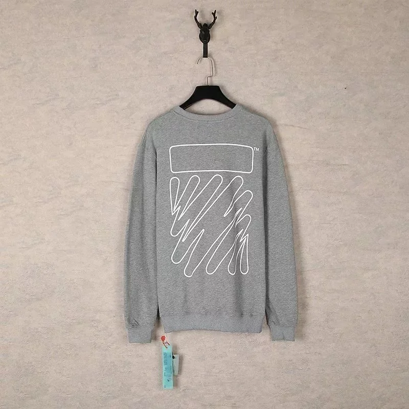 Gray Off-White C/O Virgil Abloh Sweatshirt