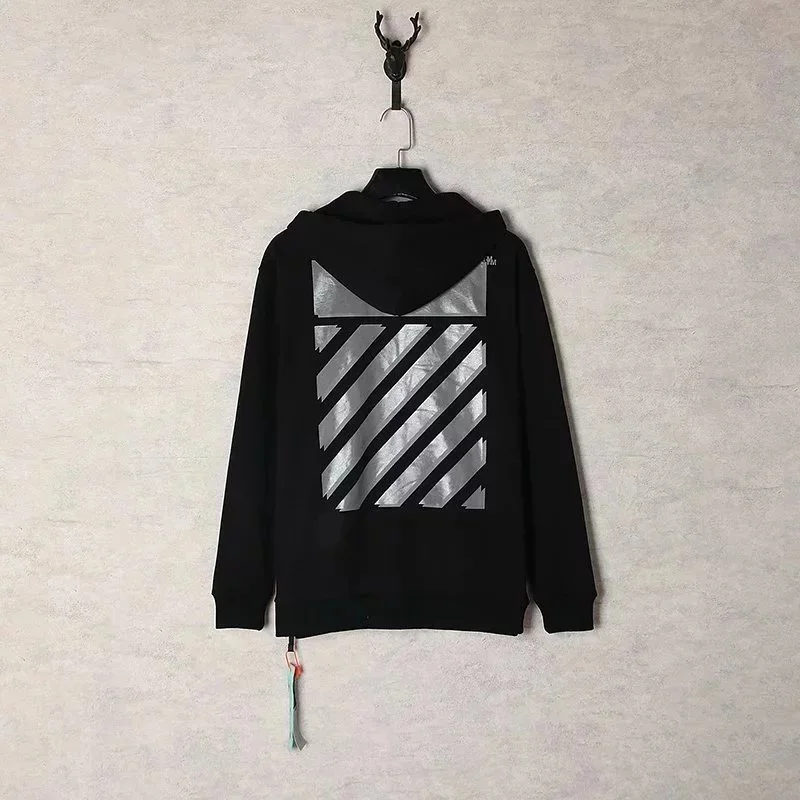 Off-White OW Diagonal Black Hoodie