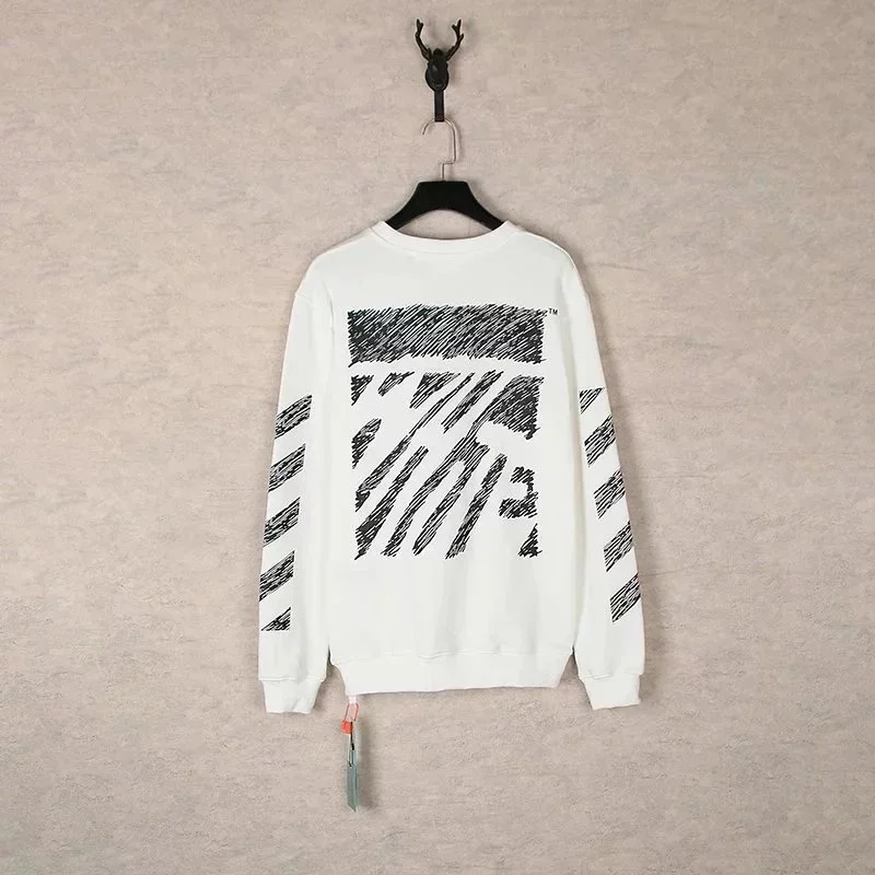 Off-White OW White Graphic Sweatshirt