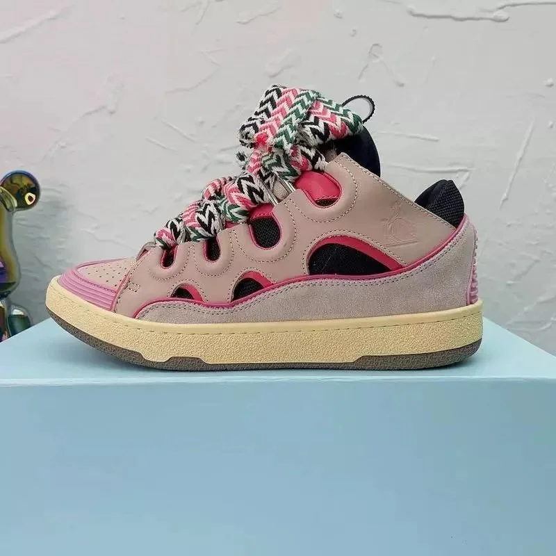 Palm Angels Bear Pink Beige Sneakers