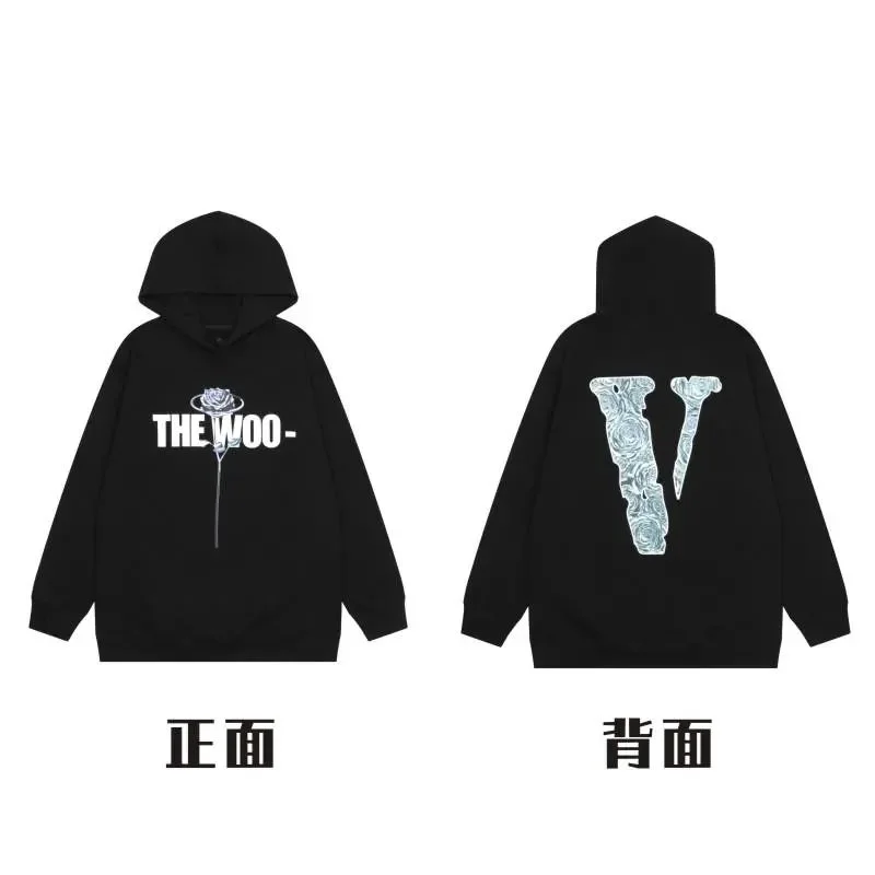 Vlone The Woo Black Hoodie