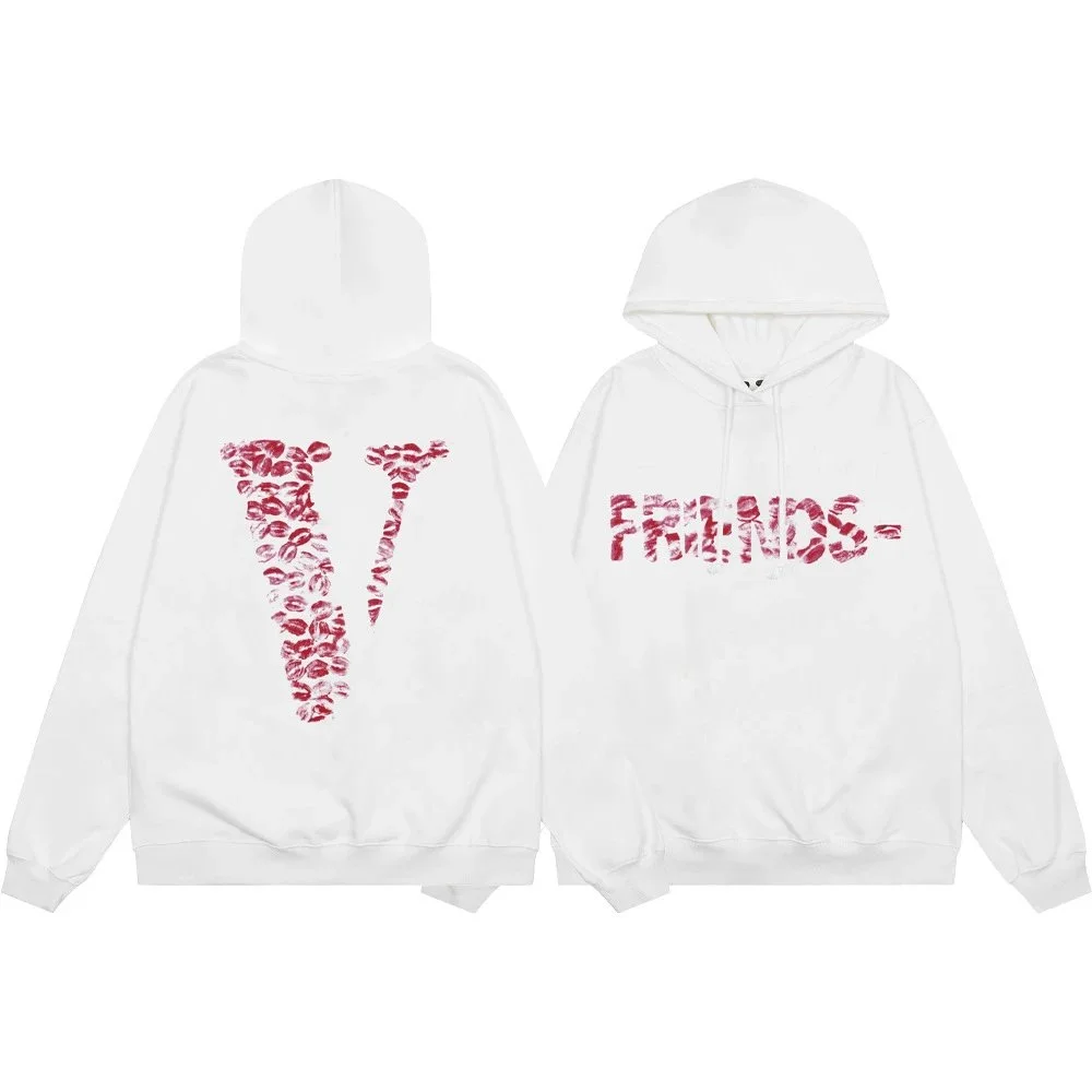 Unisex White 'Friends' VLONE Hoodie