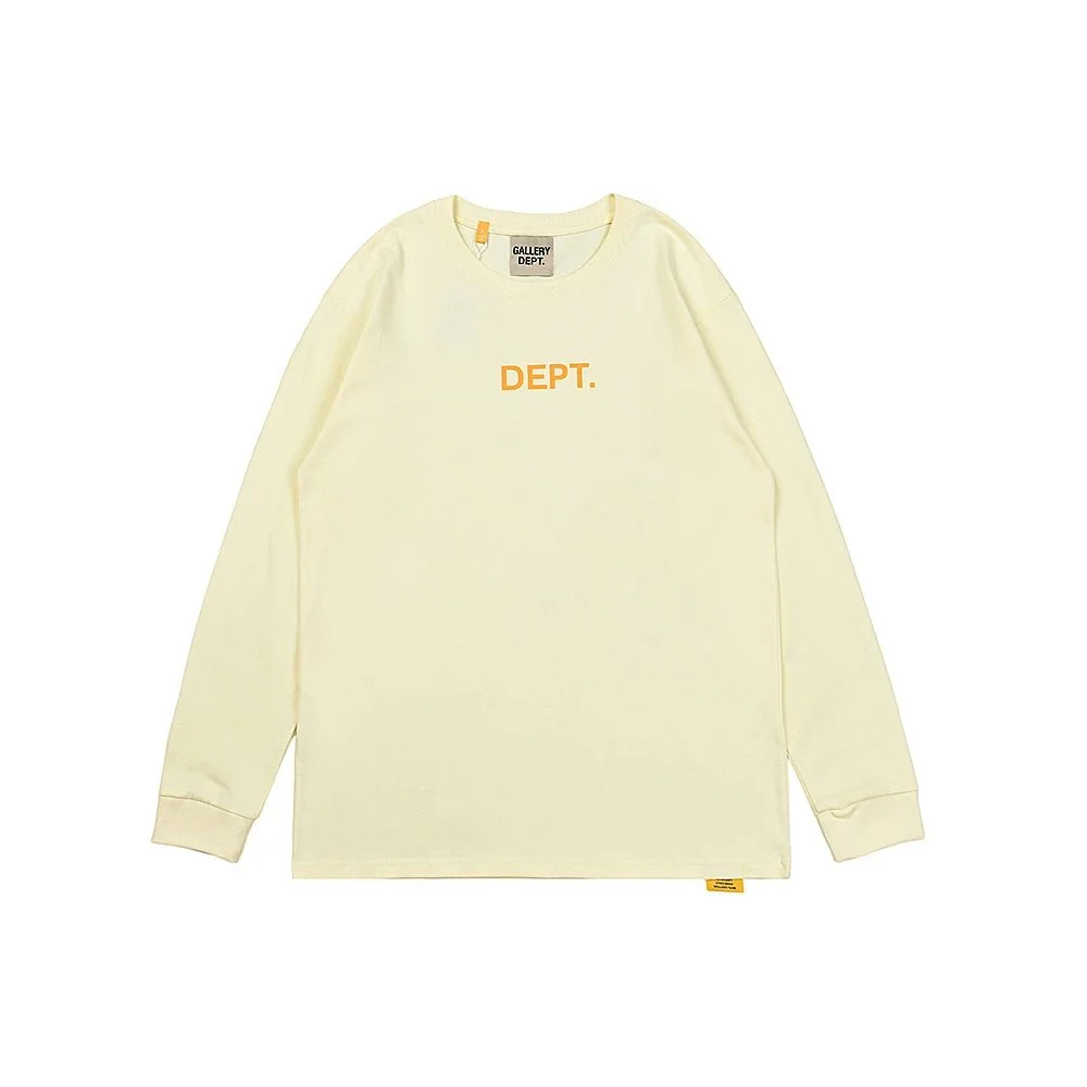 Gallery Dept. DEPT. Yellow Long Sleeve T-Shirt