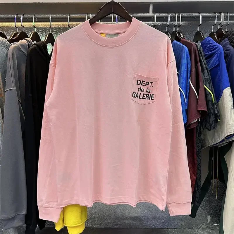 Gallery Dept. Dept De La Galerie Pink Long Sleeve T-Shirt