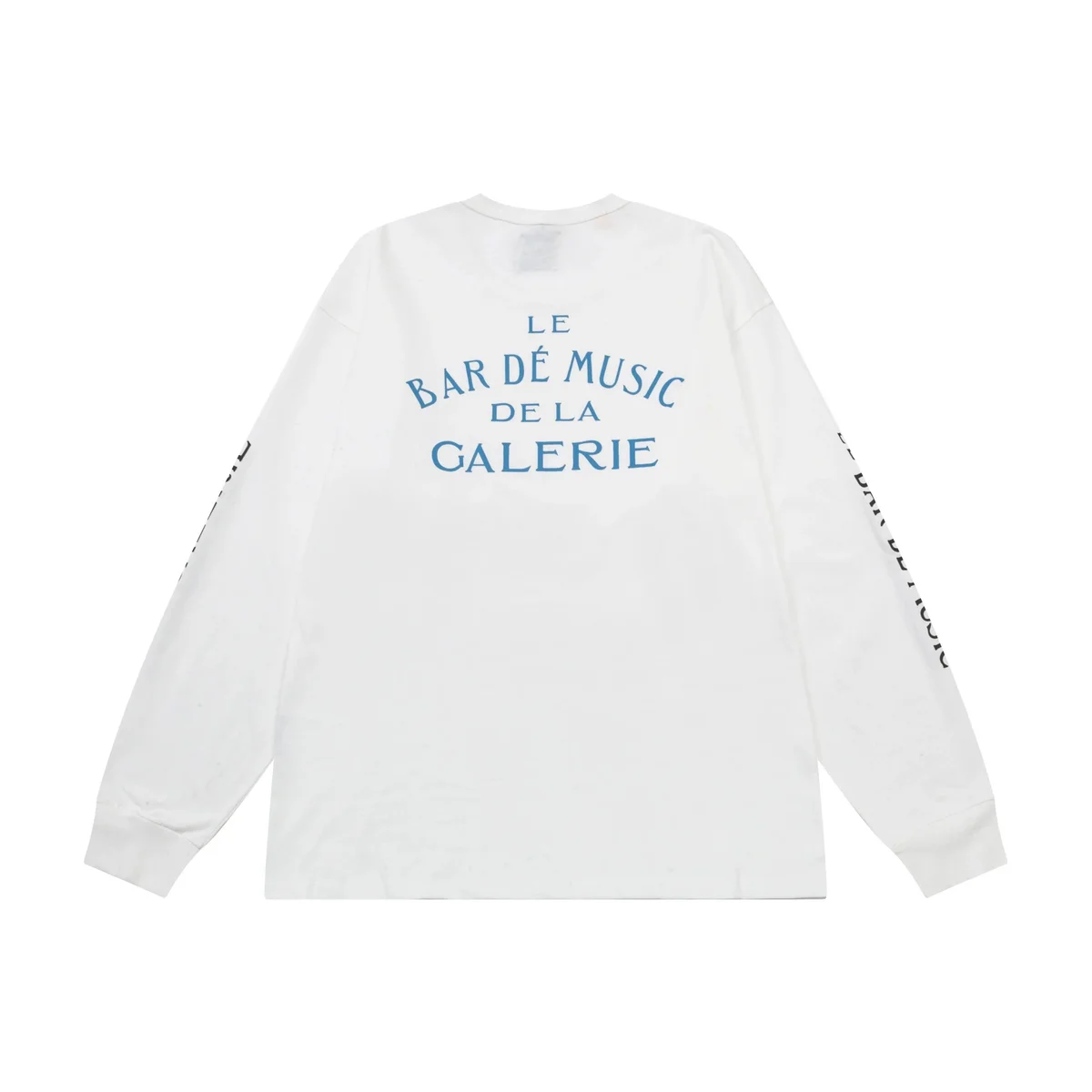 Gallery Dept. Bar de Music White Long-Sleeve T-Shirt