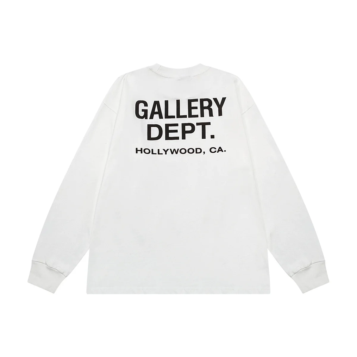 Gallery Dept. Hollywood White Long Sleeve T-Shirt