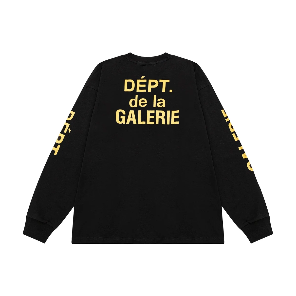 Gallery Dept. Dépt. de la Galerie Black Long Sleeve T-Shirt