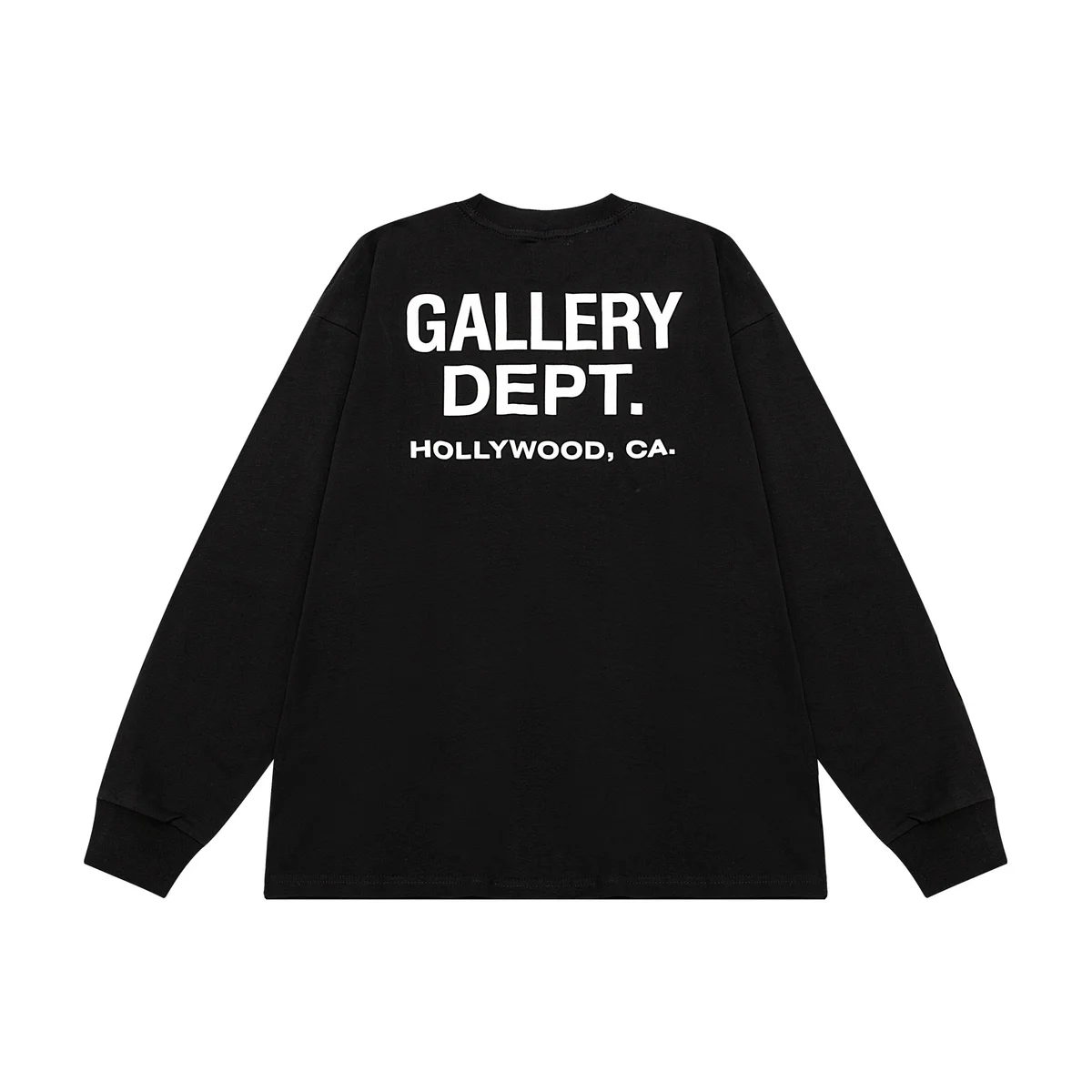 Gallery Dept. Hollywood Black Long Sleeve T-Shirt