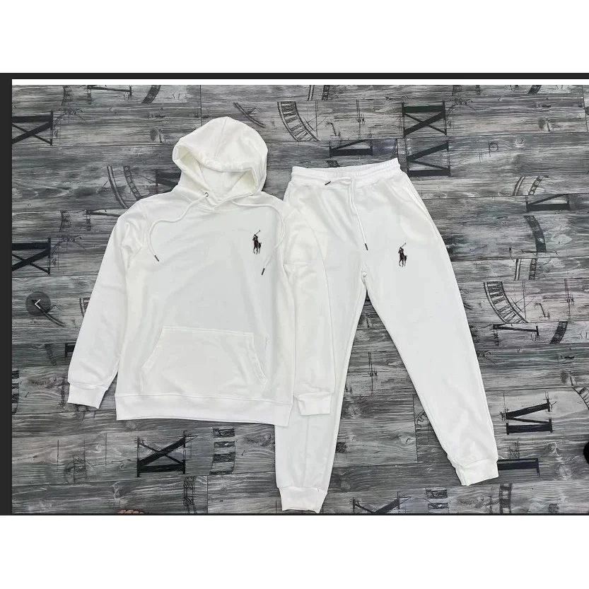 Polo Ralph Lauren Big Pony White Tracksuit Set