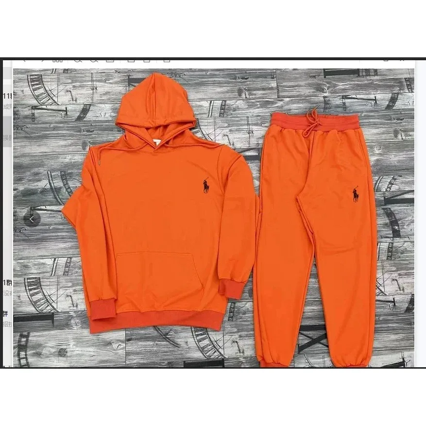Polo Ralph Lauren Orange Big Pony Tracksuit