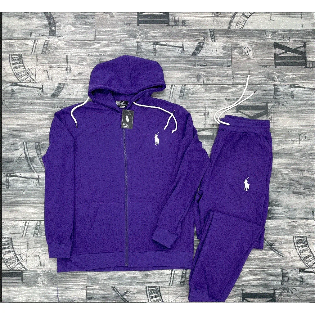 Ralph Lauren Purple Polo Bear Tracksuit