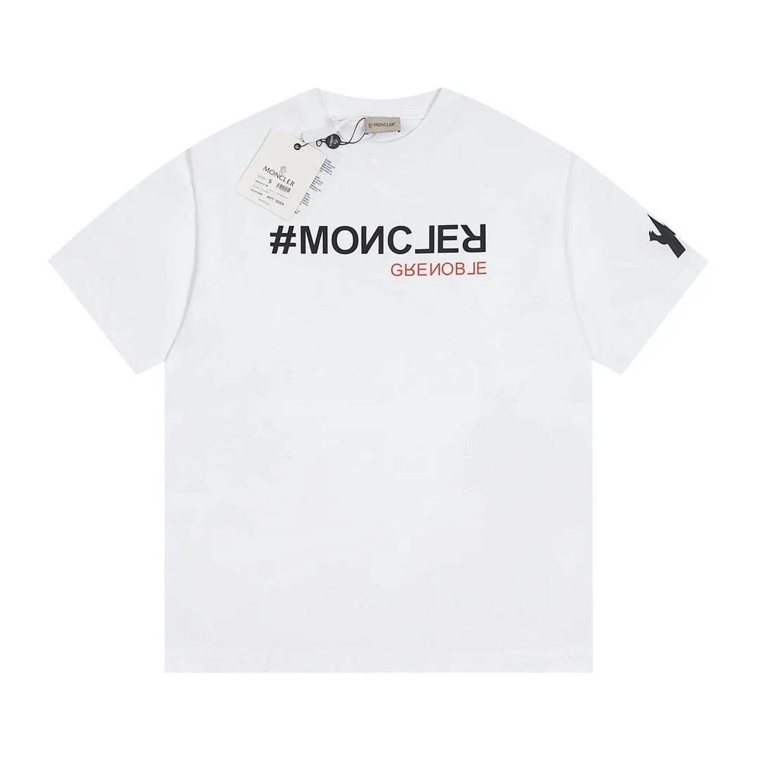 Moncler #MONCLER Grenoble White T-Shirt