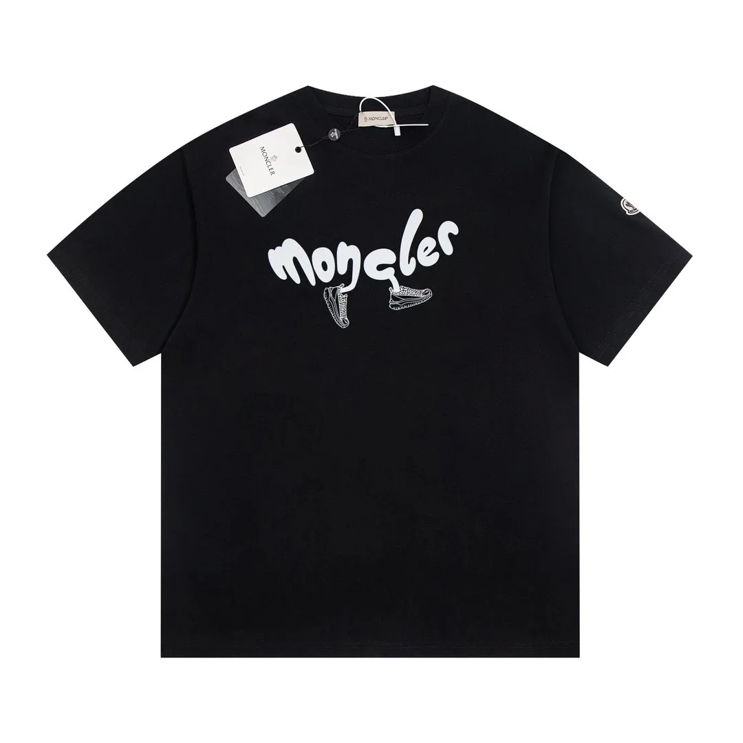 Moncler Black Monogram T-Shirt