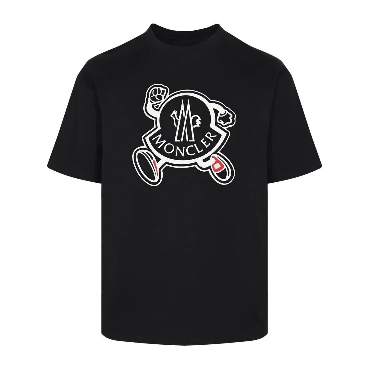 Moncler Black Logo T-Shirt