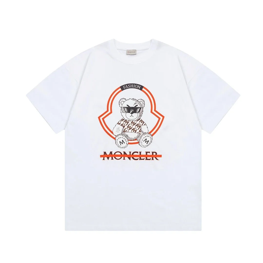 Moncler Bear Graphic T-Shirt White