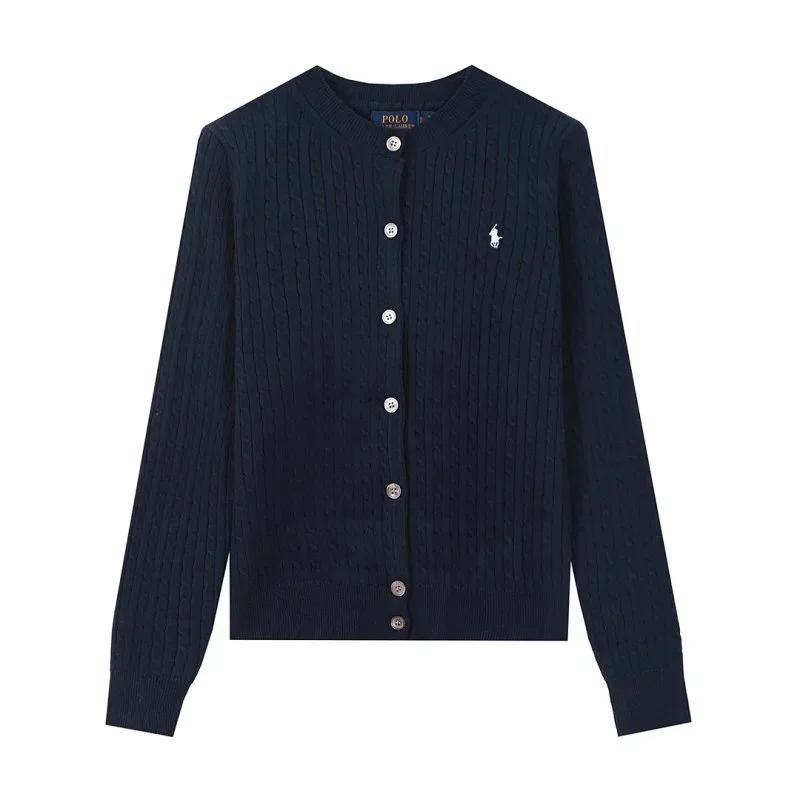Polo Ralph Lauren Navy Cable Knit Cardigan